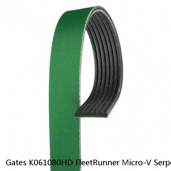 Gates K061080HD FleetRunner Micro-V Serpentine Drive Belt