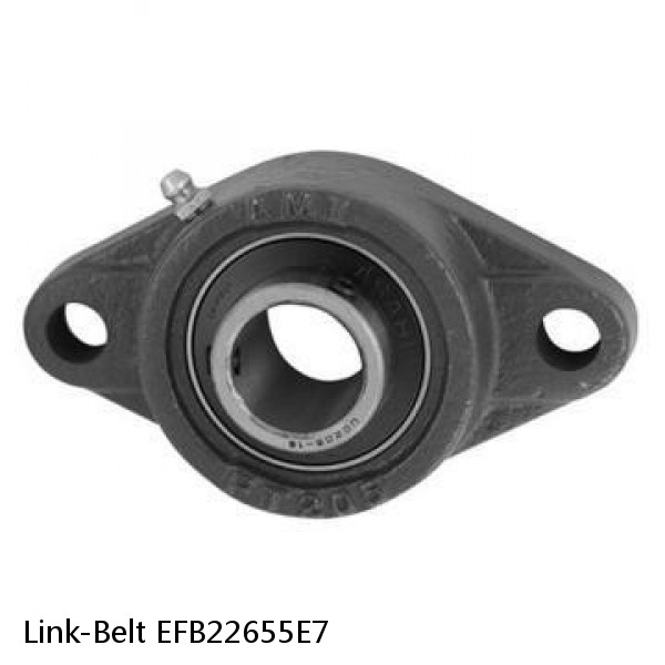 Link-Belt EFB22655E7 Flange-Mount Roller Bearing Units #1 small image