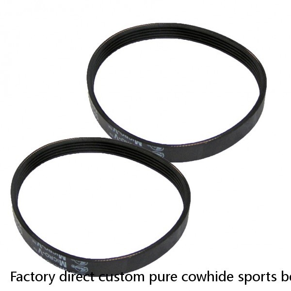 Factory direct custom pure cowhide sports belt lifting power belt and miners waist belt