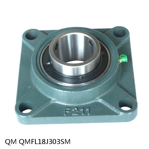 QM QMFL18J303SM Flange-Mount Roller Bearing Units #1 image