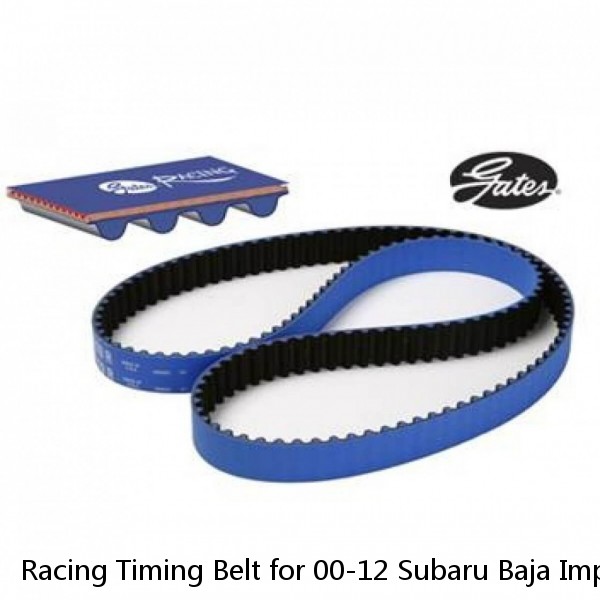 Racing Timing Belt for 00-12 Subaru Baja Impreza Forester Legacy SOHC EJ25 2.5L #1 image