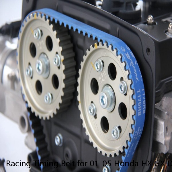 Racing Timing Belt for 01-05 Honda HX GX DX LX EX Civic D17A7 D17A2 1.7L SOHC #1 image