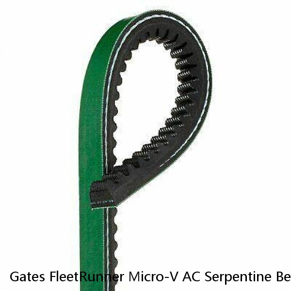 Gates FleetRunner Micro-V AC Serpentine Belt for 2000-2008 Chevrolet Tahoe uf #1 image