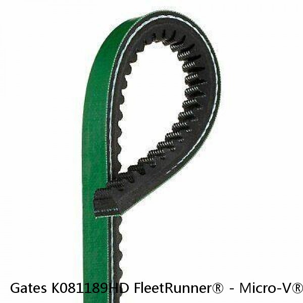 Gates K081189HD FleetRunner® - Micro-V® Belts #1 image