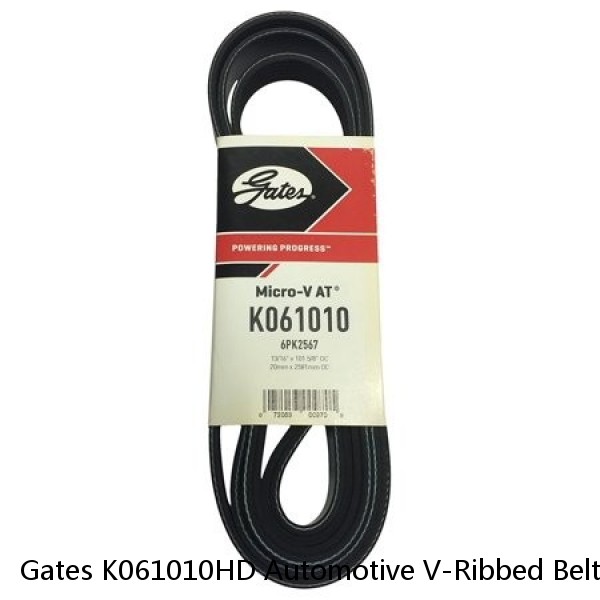 Gates K061010HD Automotive V-Ribbed Belt (Heavy Duty) #1 image
