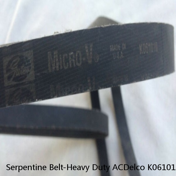 Serpentine Belt-Heavy Duty ACDelco K061010HD #1 image