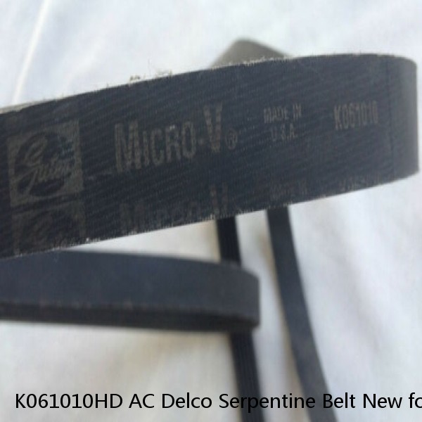 K061010HD AC Delco Serpentine Belt New for Chevy Suburban Express Van SaVana #1 image