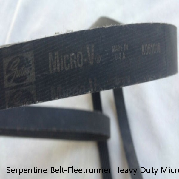Serpentine Belt-Fleetrunner Heavy Duty Micro-V Belt Gates K061010HD #1 image